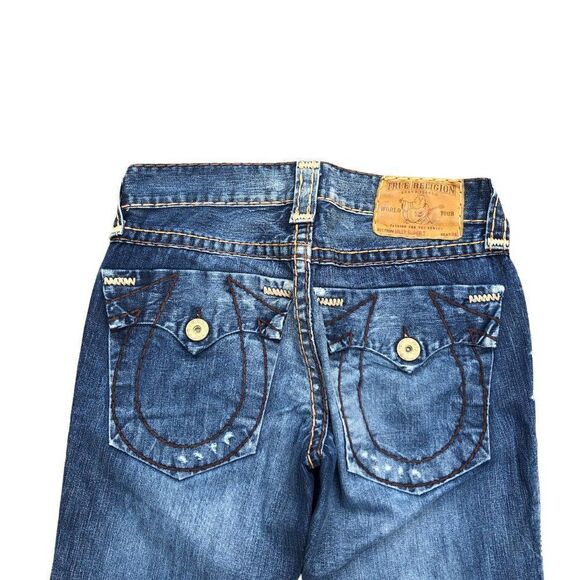 TRUE Religion Jeans Size 29 BILLY SUPER T Blue - Picture 2 of 7